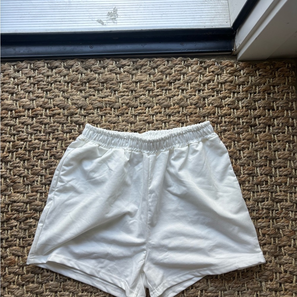 White Women's Shorts